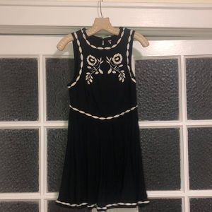 Free People embroidered dress